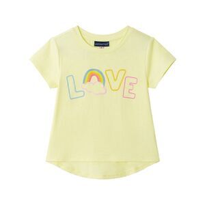 Andy & Evan Girls  Graphic Top, Yellow
